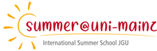 International Summer School summer@uni-mainz (Link zur Webseite)