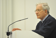 Chomsky refererierte zum Poverty of Stimulus -Argument (Bild in Originalgröße)