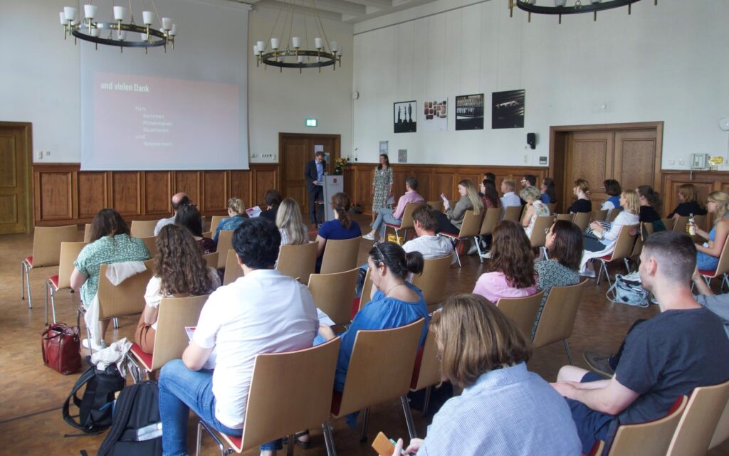 Tagung "Erwachsenenpädagogische Professionalität" am 23. Juni 2023 an der JGU (Foto/©: Sascha Bolte)