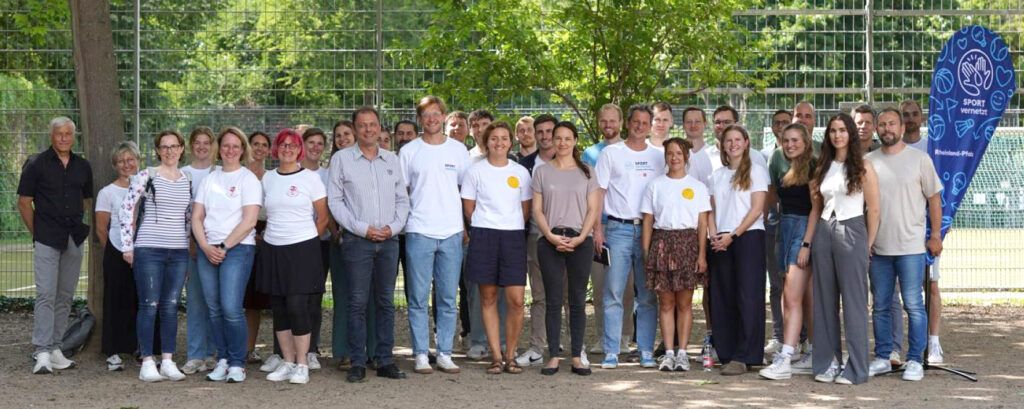 Kick-off-Veranstaltung der Initiative SPORT VERNETZT Mainz mit Vertreterinnen und Vertretern aus Stadtverwaltung, Politik und Sport (Foto/©: SPORT VERNETZT Rheinland-Pfalz)