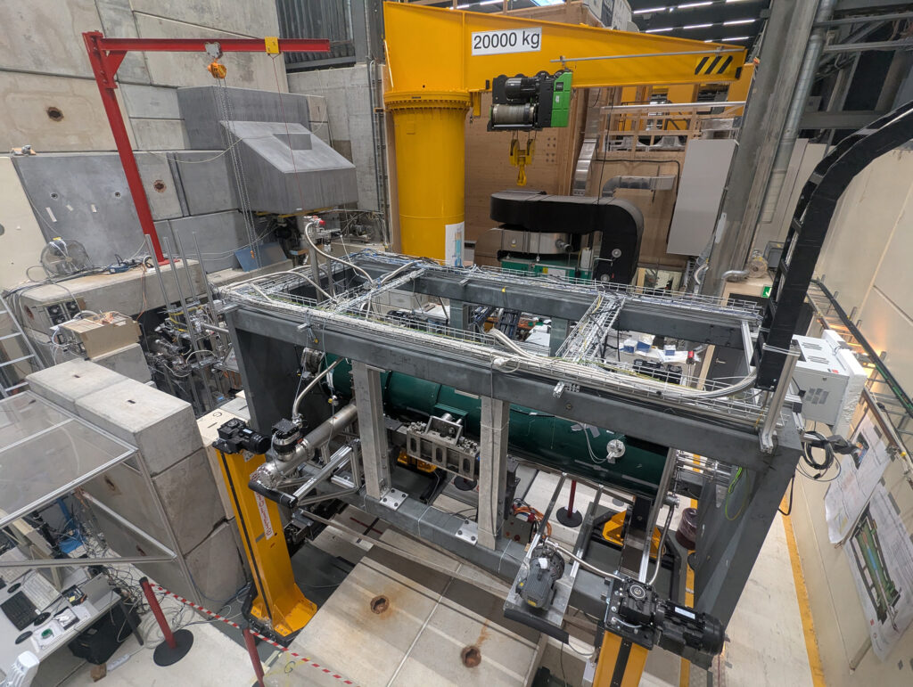 tSPECT-Experiment am Paul Scherrer Institut (Foto/©: Martin Fertl)