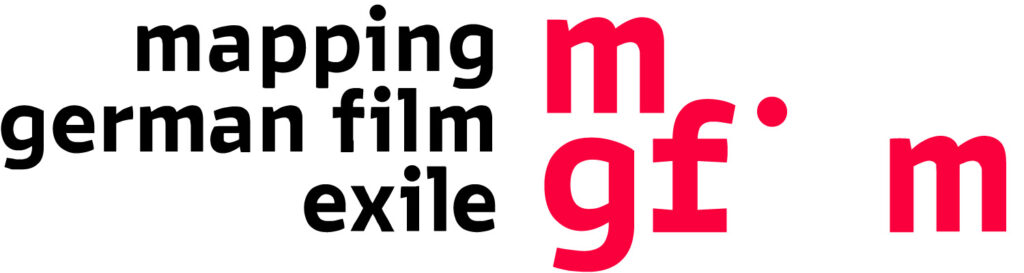 Mapping German Film Exile (Link zur Website)
